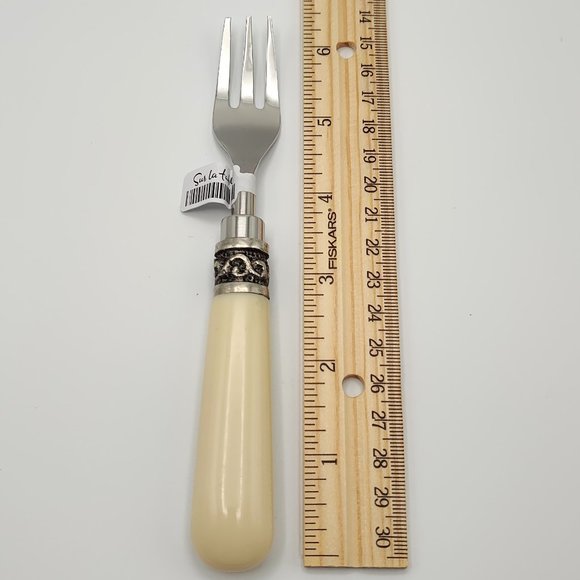 Sur La Table 3 Piece Ivory Resin Utensil Set for Cheese or Charcuterie Board New - Picture 6 of 8